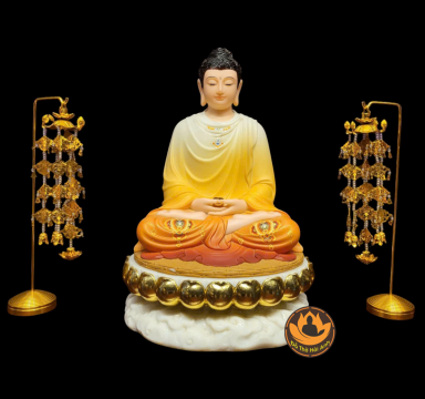Tôn Tượng Bổn Sư Thích Ca Mâu Ni Tọa Thiền 